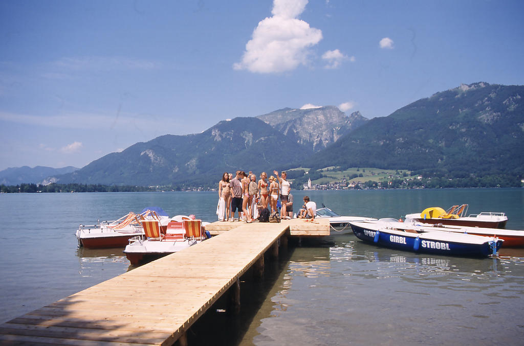 Hotel Youhey Am Wolfgangsee Strobl Exterior foto